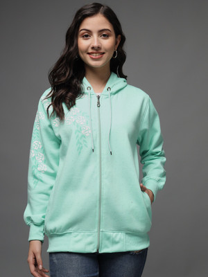 eWools Full Sleeve Solid Women Sweatshirt