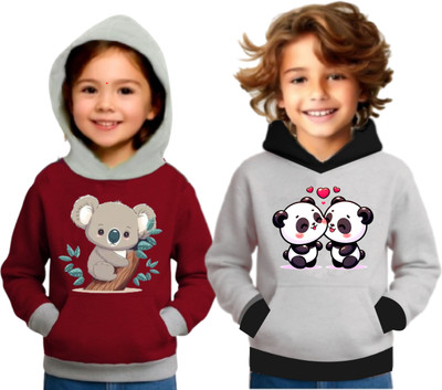 Tamanashorts Full Sleeve Graphic Print Boys & Girls Sweatshirt