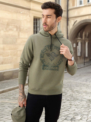 Status Quo Full Sleeve Printed Men Sweatshirt