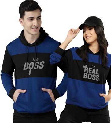 AV Fashion Full Sleeve Printed Couple Sweatshirt