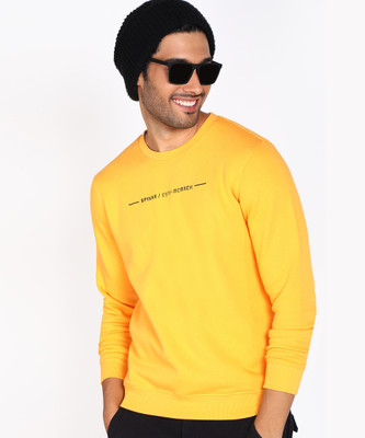 Spykar Full Sleeve Printed Men Sweatshirt