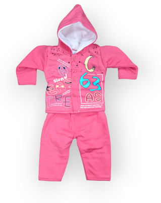 Jain Trader Full Sleeve Solid Baby Boys & Baby Girls Sweatshirt