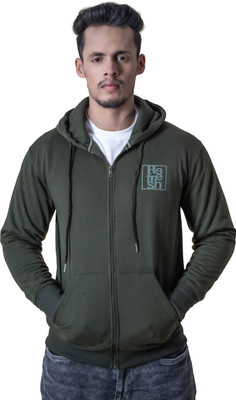MANBOW Full Sleeve Solid Men & Women Sweatshirt