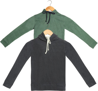 FASHA Full Sleeve Solid Boys Sweatshirt