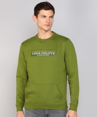 Louis Philippe Sport Full Sleeve Printed Men Sweatshirt