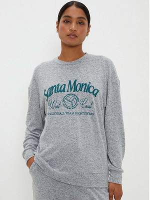 DOROTHY PERKINS Full Sleeve Embroidered Women Sweatshirt