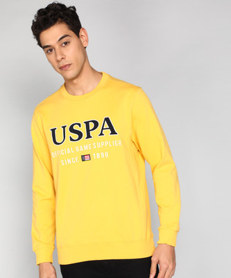 U.S. POLO ASSN. Full Sleeve Printed Men Sweatshirt