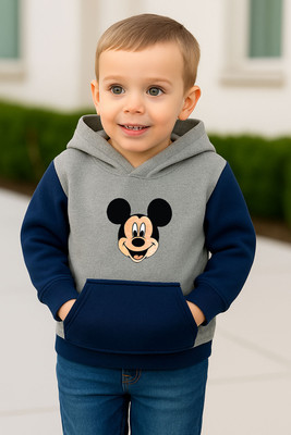 jpf Full Sleeve Color Block Boys Sweatshirt
