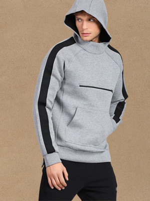HouseOfCommon Full Sleeve Color Block Men Sweatshirt