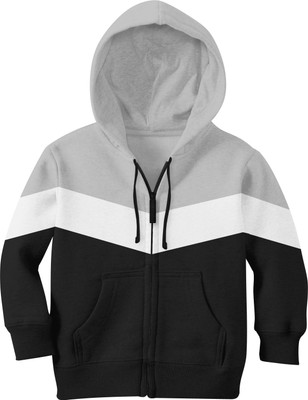 FUNKY MONKEY Full Sleeve Color Block Boys Sweatshirt