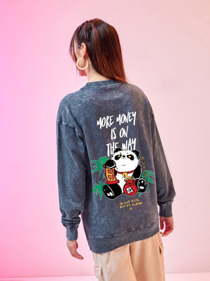 BEWAKOOF Full Sleeve Graphic Print Women Sweatshirt