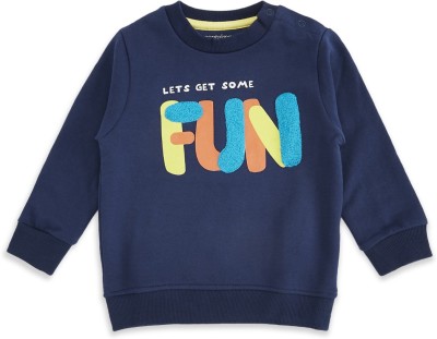 Pantaloons Baby Full Sleeve Printed Baby Boys Sweatshirt