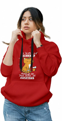 EZCLOTHING Full Sleeve Printed Women Sweatshirt