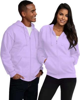 Earthstick Full Sleeve Solid Couple Sweatshirt