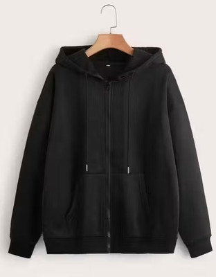 KAWACHINE Full Sleeve Solid Men Sweatshirt