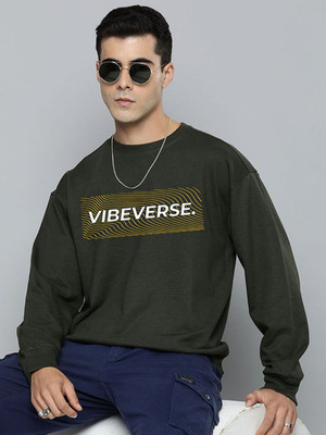 R.Code by The Roadster Life Co. Full Sleeve Printed Men Sweatshirt