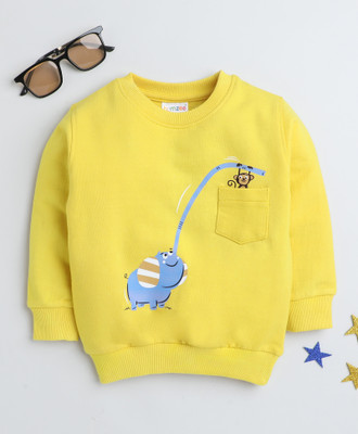 BUMZEE Full Sleeve Printed Boys Sweatshirt