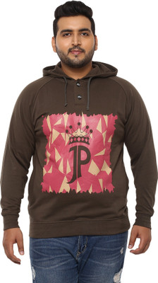 JOHN PRIDE Full Sleeve Solid Men Sweatshirt