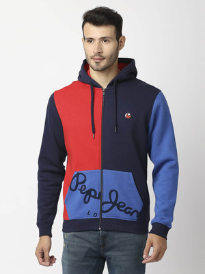 Pepe Jeans Full Sleeve Solid Men Sweatshirt