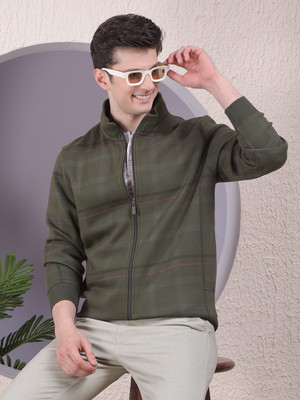 CRIMSOUNE CLUB Full Sleeve Checkered Men Sweatshirt