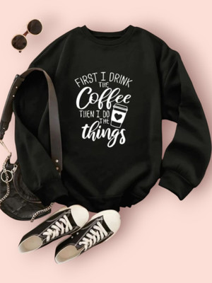 Draxstar Premi Full Sleeve Printed Women Sweatshirt