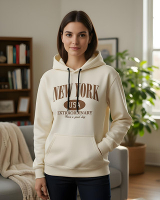 flyind Full Sleeve Printed Women Sweatshirt