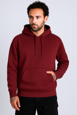 Zylute Fashion Full Sleeve Solid Men Sweatshirt