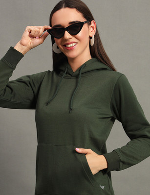 Shree Shyam Full Sleeve Solid Women Reversible Sweatshirt