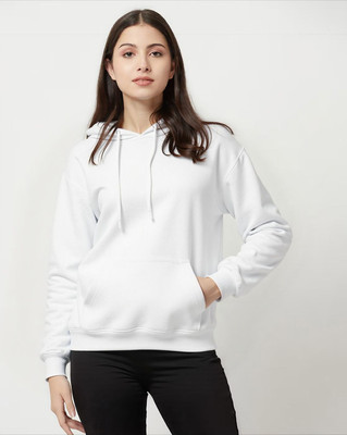 Ashkart Full Sleeve Solid Women Sweatshirt