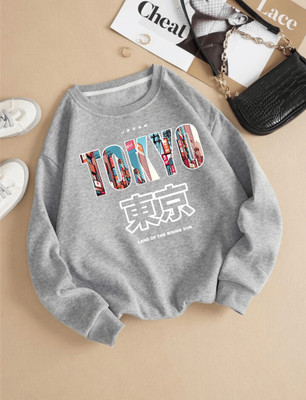 Twenty2Creation Full Sleeve Graphic Print Women Sweatshirt