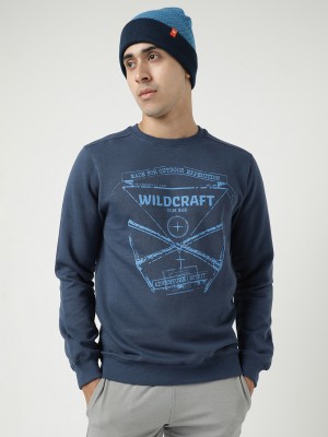 Wildcraft Full Sleeve Printed Men Sweatshirt