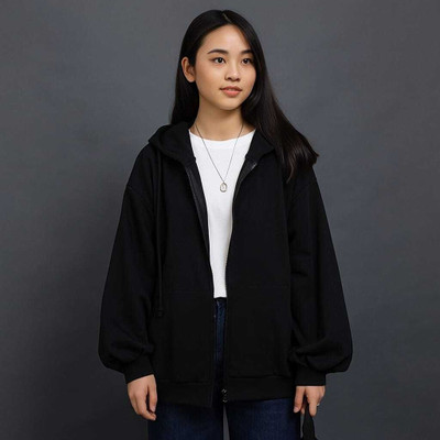 SPOWEARY Full Sleeve Solid Women Sweatshirt