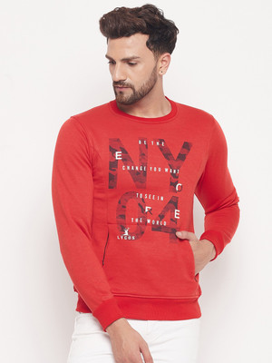 Lycos Full Sleeve Printed Men Sweatshirt