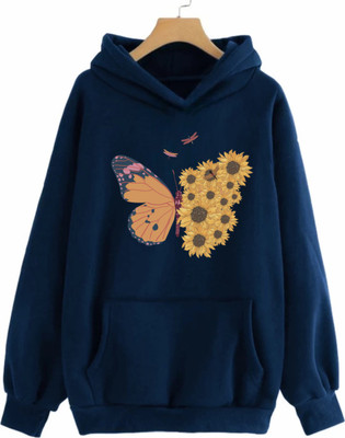 Povaxpo Full Sleeve Graphic Print Women Sweatshirt