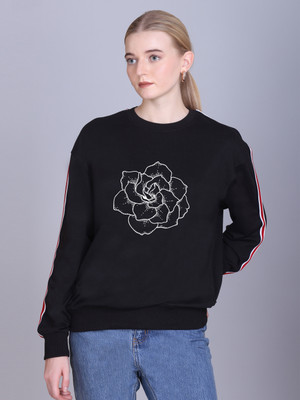 OBAAN Full Sleeve Printed Women Sweatshirt