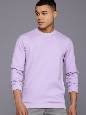 VDART TREND Full Sleeve Solid Men Sweatshirt