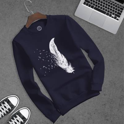 Tripr full sleeve cheap printed men sweatshirt