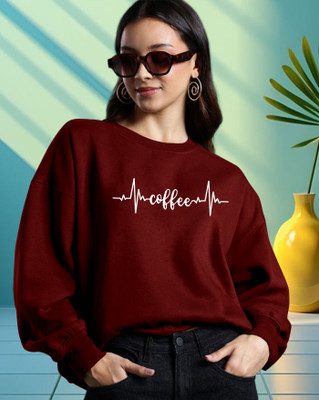 ENITOR Full Sleeve Printed Women Sweatshirt