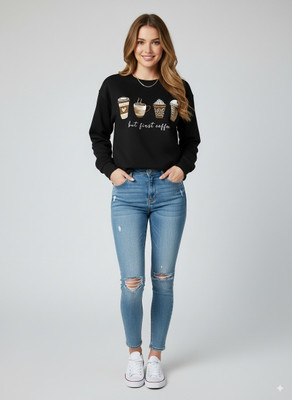 EliteApparels Full Sleeve Printed Women Sweatshirt