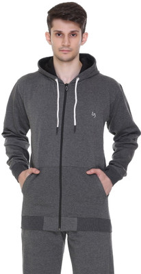 Leebonee Full Sleeve Solid Men Sweatshirt