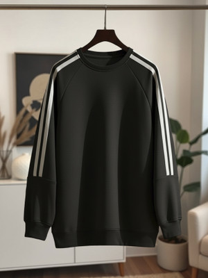 FashionAndYOUTH Full Sleeve Striped Men Sweatshirt