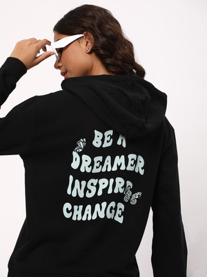 R&B Full Sleeve Graphic Print Women Sweatshirt