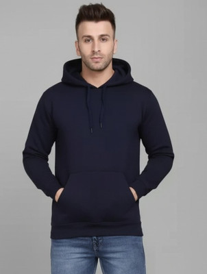 Ashkart Full Sleeve Solid Men Sweatshirt