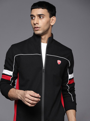 DUCATI Full Sleeve Solid Men Sweatshirt