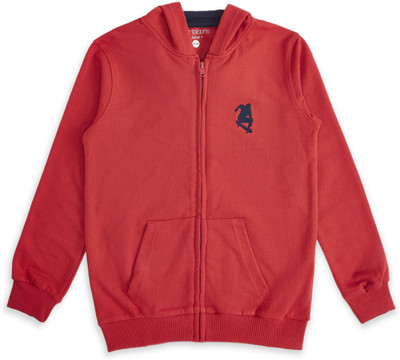 Pantaloons Junior Full Sleeve Solid Boys Sweatshirt