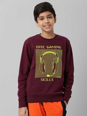 INDIAN TERRAIN Full Sleeve Color Block Boys Sweatshirt