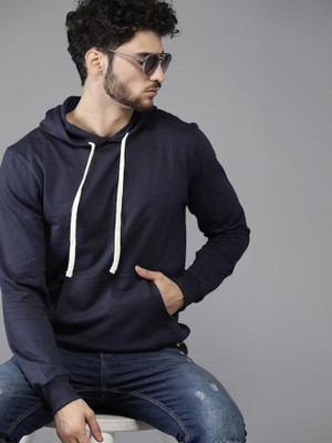 Roden Full Sleeve Solid Men Sweatshirt