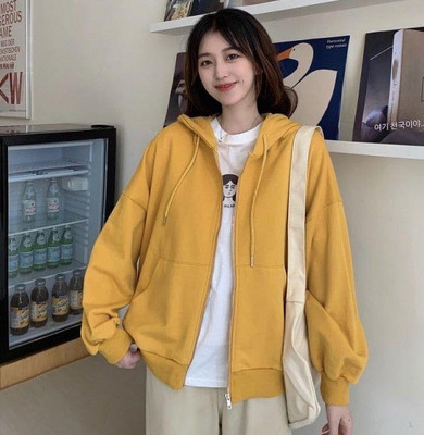 FARICON Full Sleeve Solid Women Sweatshirt