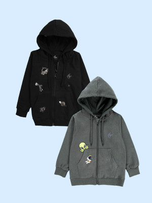 KiddoPanti Full Sleeve Printed Boys Sweatshirt