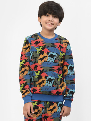 Spunkies Full Sleeve Printed Boys Sweatshirt